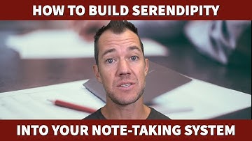 How to build serendipity into your note-taking system with David Perell