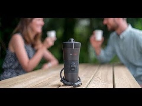 Cafetera portátil Incasa 12 voltios cápsulas camper