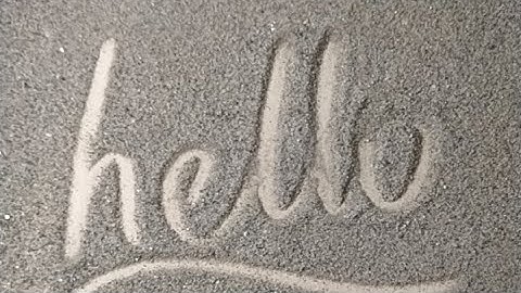 Writing names #live #foryou #sandart #asmr