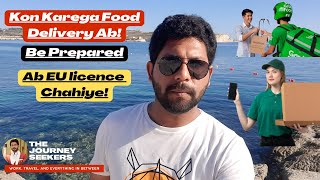 Food Delivery Job in Malta 2023 || The Journey Seekers