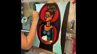 Faith Ringgold Self Portrait Making