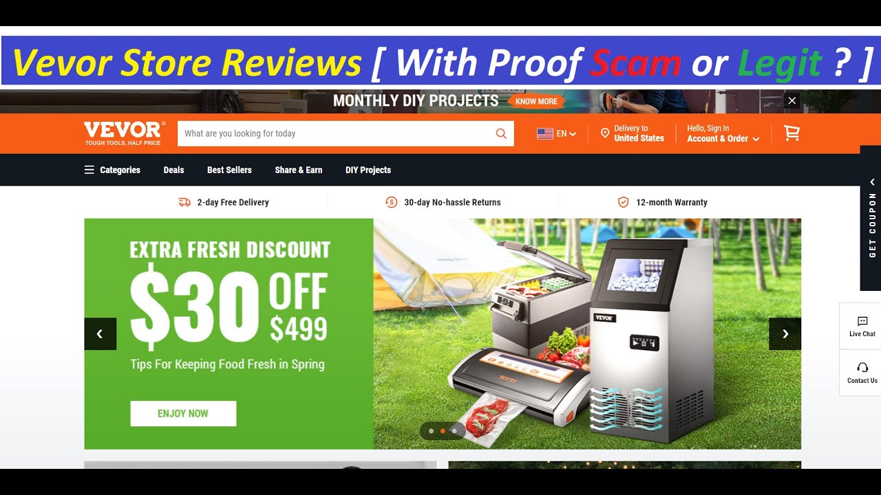 Vevor Store Reviews [ With Proof Scam or Legit ?VevorStore ! VevorStore Com Reviews ! VevorStore