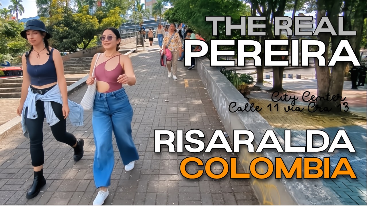 Pereira Colombia in 4K | Feria Boulevard | Av. Circunvalar | Cra 13 & Calle 11 | Urban life | 🇨🇴