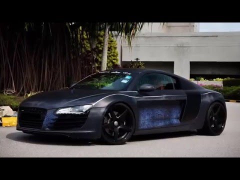 WrapStyle Audi A8 Dressed by Batman Superhero Theme - YouTube