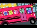 Wheels On The Bus Go Round And Round | Nursery Rhymes Songs For Children | Video For Kids And Babies