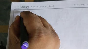 Lecturer video_17ME63_Module5_Problem on counter flow _Anand K Joshi