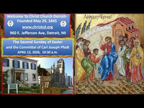 Second Sunday of Easter service with Holy Eucharist