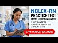 NCLEX RN Safety and Infection Control Practice Test 2026 | Full Prep and Rationales