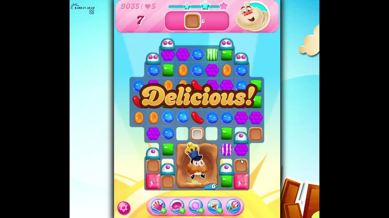 Candy Crush Saga Level 9035