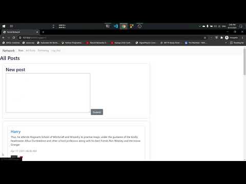 Project 4 - CS50's Web Programming with Python and JavaScript