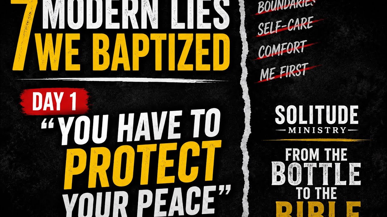 7 Modern Lies We Baptized-Day 1