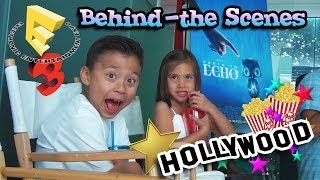 Behind-the-Scenes LA Adventure!!! E3, Shaytards & Earth to Echo!