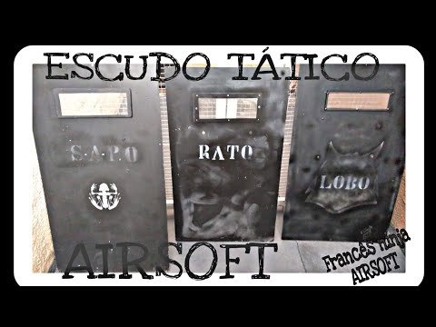 ESCUDO TÁTICO PARA AIRSOFT