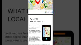 Local Hero Neighbourhood Watch Made Simple User Guide screenshot 3
