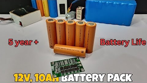How to make a 12v Power full Battery at home