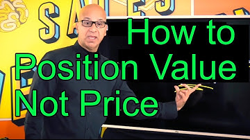 Positioning Value Over Price | Selling on Value, Not Pricing | #masterclass #valuebasedselling