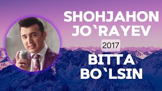 Shohjahon Jo‘rayev - Bitta bo‘lsin | QOʻSHIQ MATNI • QOʻSHIQ SOʻZLARI • LYRIC CLIP