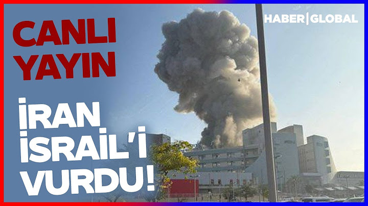 CANLI YAYIN I İran Füzeleri İsrail'e Cehennemi Yaşattı! Soroka Hastanesi ve Borsa Binası Vuruldu!