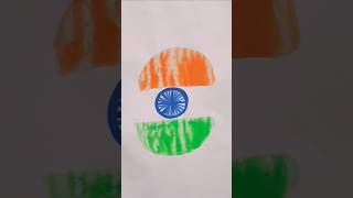 Jai Hind 🇮🇳🫡 Indian flag Drawing with colour mixing 🇮🇳🫡#piu #art #shorts #flag #drawing #india #army