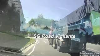 24sep2025 Fort Road #T7JA43 malaysia truck force camcar off the road
