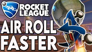 The SECRET To AIR ROLL IN ROCKET LEAGUE | Aerial Car Control Tips