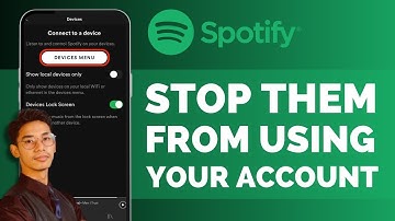 How To Stop Someone Using Your Spotify Account !