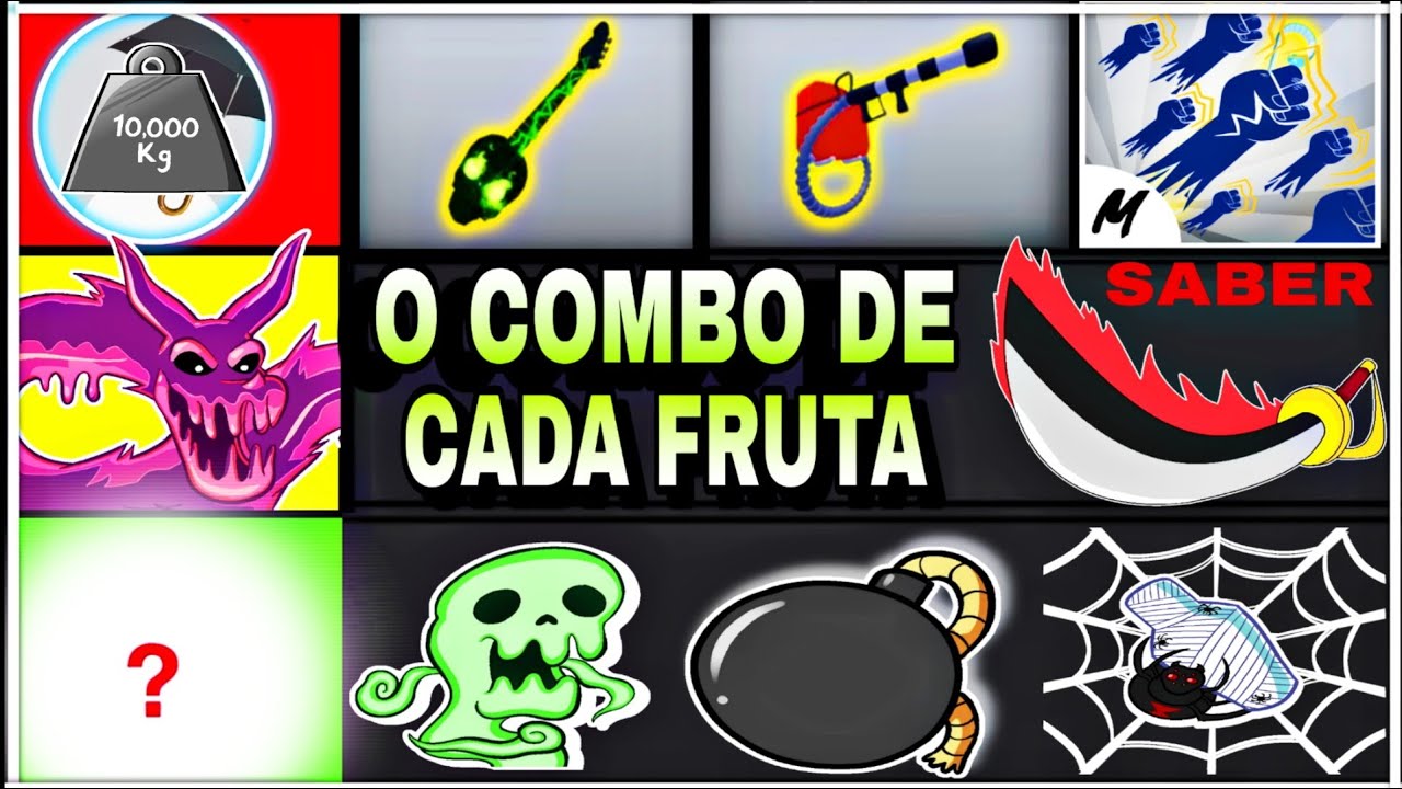 o melhor combo de todas as frutas do blox #bloxfruits #roblox #bloxfru