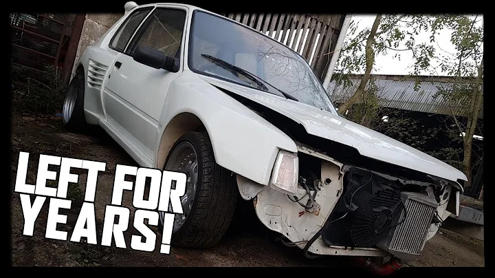 Starting Peugeot 205 up after YEARS (& Flames...)