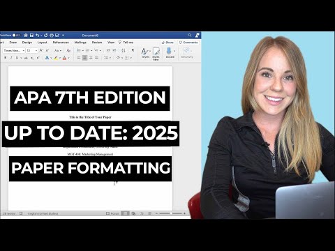 How to format your paper in APA style in 2022