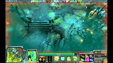 Playing with friends: DotA2 Practice with hard bots: 4 First time using Necrolyte