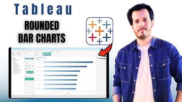 Hoe u afgeronde staafdiagrammen ontwerpt in Tableau | Stapsgewijze handleiding