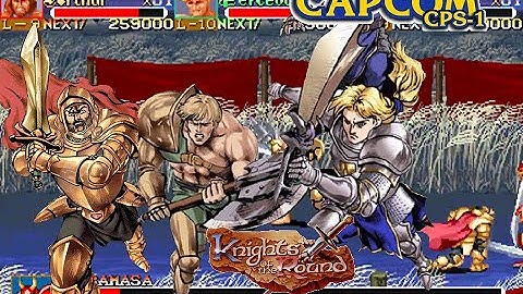 Knights Of The Round Hardest-3Players Cooperated No Death ALL