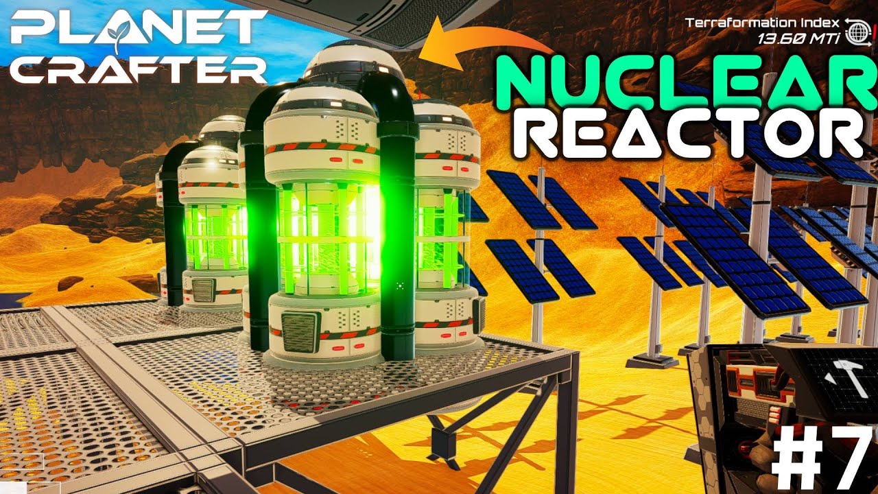 I MADE NUCLEAR REACTOR AND ORE EXTRACTOR! - PLANET CRAFTER [#7] HINDI ...