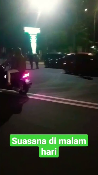 suasana di malam hari..kota lubuk linggau.#shorts