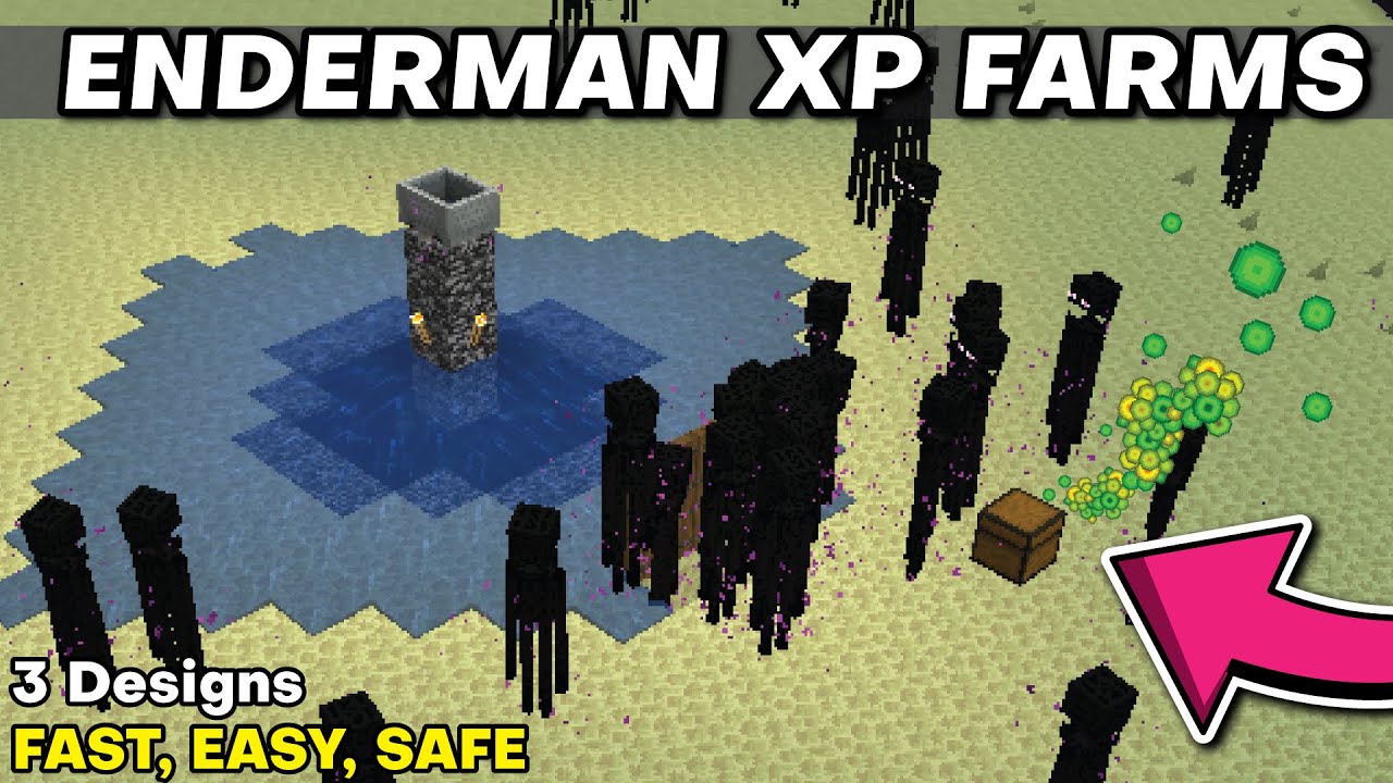 Built an enderman farm for the first time. I know rates aren't as