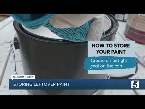 Avoid these 6 common mistakes when storing leftover paint