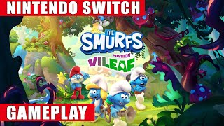 The Smurfs - Mission Vileaf Nintendo Switch Gameplay