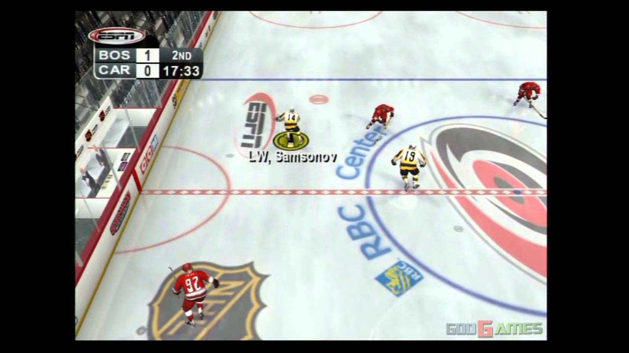 ESPN NHL Hockey Gameplay Xbox (Xbox Classic) YouTube
