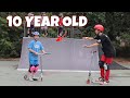 Insane 10 year old scooter kid