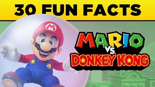 The Mario VS Donkey Kong FACTS you NEED TO KNOW!