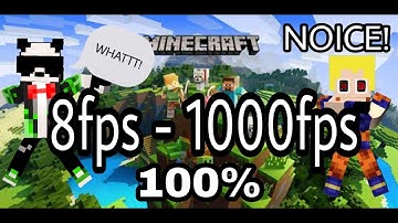 How to get UNLIMITED FPS IN MCPC ||MCinabox|| 100% Solve