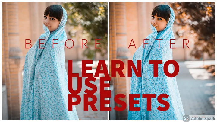 How to load presets in Adobe Photoshop cc 2020 | Install Camera Raw Preset