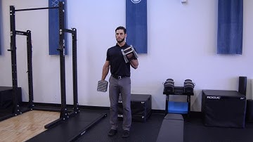 Dumbbell Alternating Biceps Curl - Exercise Demonstration