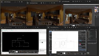 3D ARCHITECTURE - Lesson 14 - Export Render, Tech Drawing, Blueprints, CAD, DXF, SVG, PostProduction