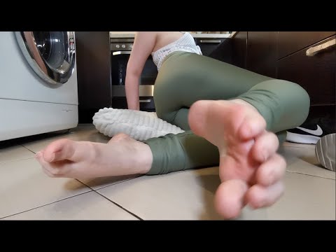 Sweaty socks tease and show off