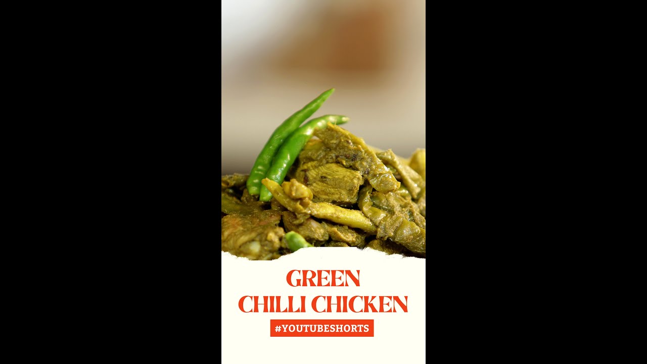 Green Chilli Chicken | #Shorts | Sanjeev Kapoor Khazana