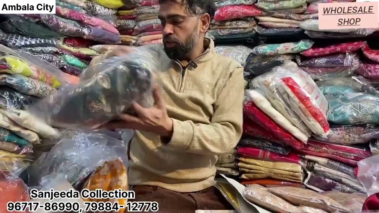 Ambala special premium quality article designer boutique style dresses fancy suit designer pieces 