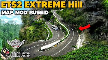 DOWNLOAD! 🔥 New ETS2 EXTREME Hills Map Mod For Bus Simulator Indonesia।Bussid Mod Map 4.3.3