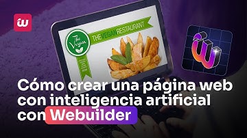 Cómo Crear una Página Web con Inteligencia Artificial | Tutorial Paso a Paso con WeBuilder