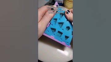 Pie shaped dice molds! #resin #dice #dicemaking #dnd #ttrpg